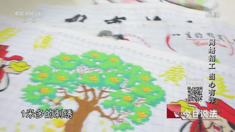 今日说法 《今日说法》 20200828 网络招工 当心有诈