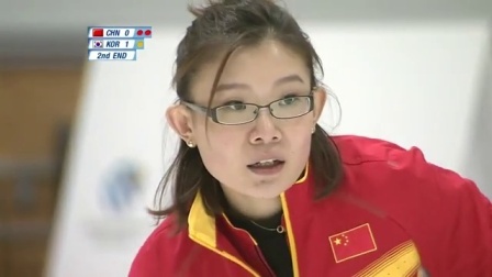 女子冰壶决赛中国12:5韩国 全场回放
