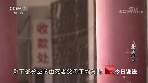 今日说法 《今日说法》 20200107 生母的诉求