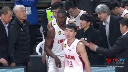 CBA 18/19赛季 浙江VS福建第四节：末节成为国内球员PK场，单外援浙江笑到最后