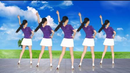 网络歌曲《如果就这么老了》简单广场舞