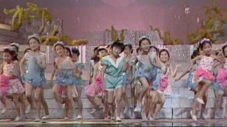 央视1989春晚 陶金领衔现代歌舞《跳起来》，舞动生命活力四射