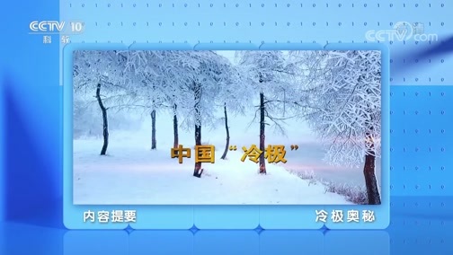 地理中国 《地理·中国》 20200617 冷极奥秘
