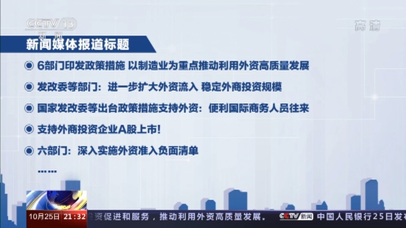 新闻1+1 《新闻1+1》 20221025 吸引外资，如何“提质增量”？