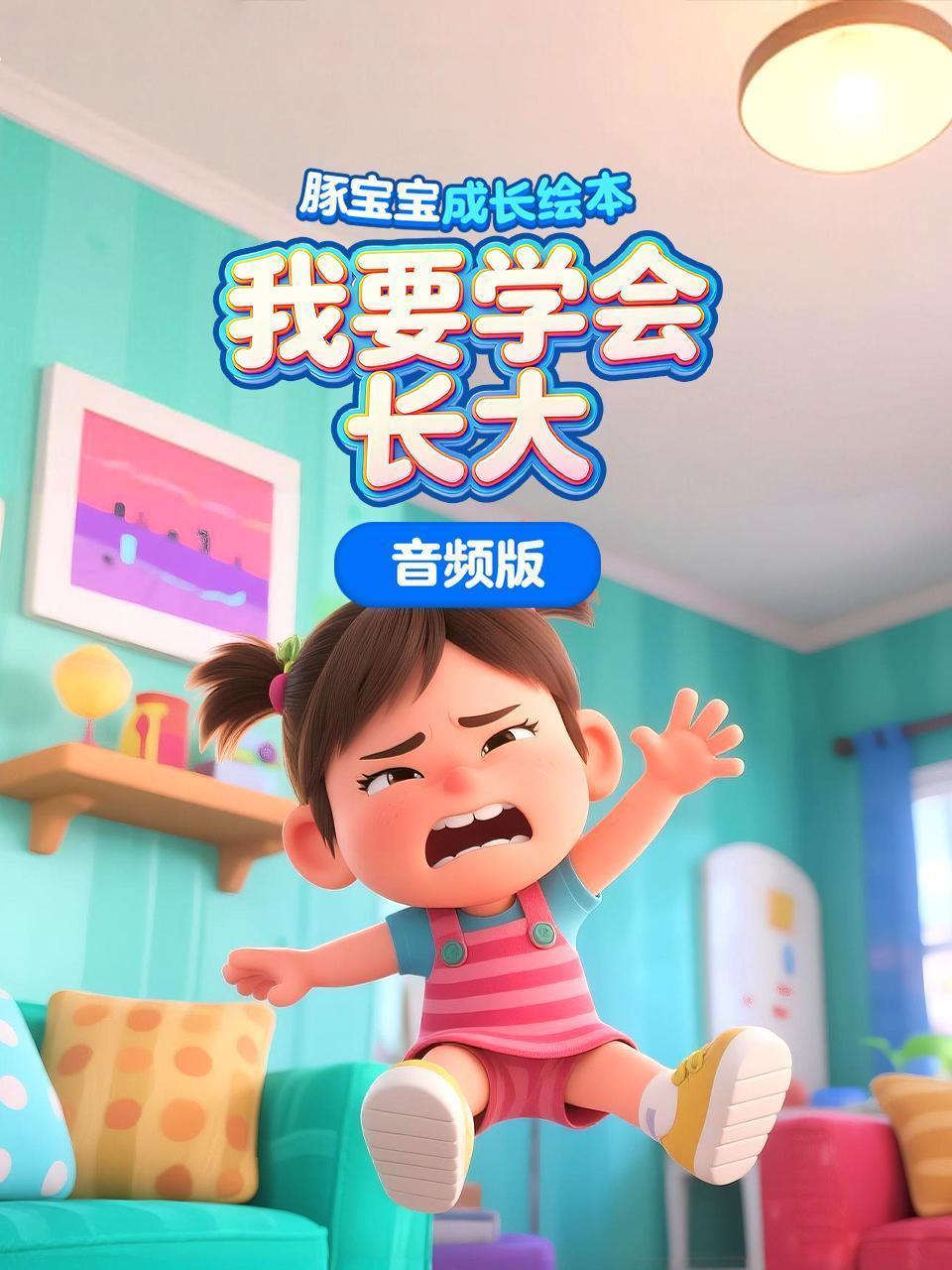 豚宝宝成长绘本：我要学会长大 音频版