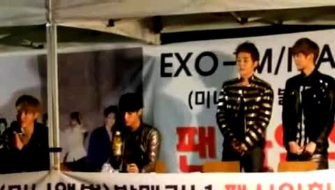 EXO 清凉里签名会 饭拍版 12/05/09-EXO-M