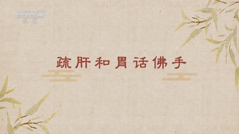 《百家讲坛》 20251225 舌尖上的养生（第三部） 1 疏肝和胃话佛手