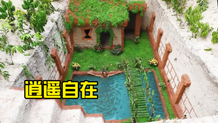荒野建造者 第二季 荒野小哥的游乐场，完工后的效果超乎想象，太厉害了