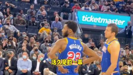 NBA热辣资讯 球迷抓拍威金斯比赛中出汗！这一幕真是活久见啊！