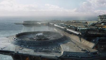 比航母都厉害的空天母舰  载15架战机  2000万吨氢弹瞄准全球