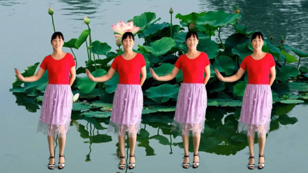 优美旋律健身舞《梦醉荷塘》网络流行舞，歌醉舞美