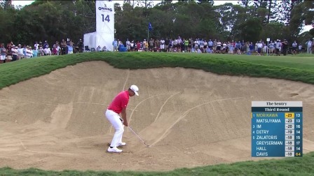 【高能时刻】森川沙坑救球精彩一切，落点位置也不错