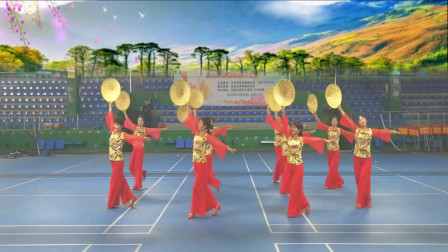 四妺舞蹈队《水墨漓江美》优美舞姿云 水漓江美