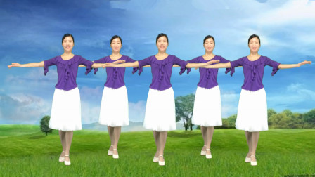 广场舞《等着你来爱》简单健身舞，优美动听！