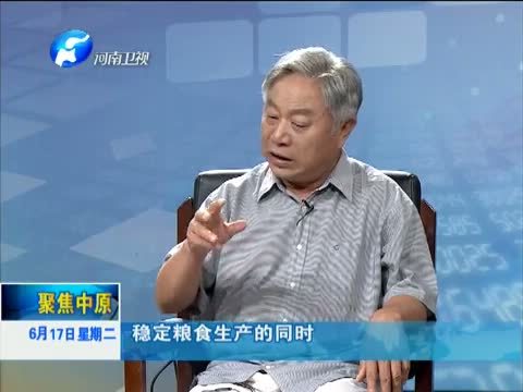聚焦中原 《聚焦中原》 20140617 河南夏粮实现“十二连增”