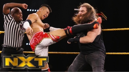 WWE在中国 WWE NXT 530：上周被爆桌的痛还没过去，王彦博带伤出战，踢爆基里安