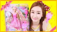 爱丽和故事 芭比娃娃的美容室玩具游戏