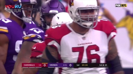 【NFL第6周比赛集锦】红雀17-27维京人
