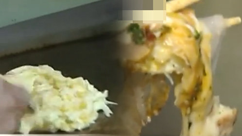 人气美食 酱汁浓郁大阪烧 年糕也能玩拉丝