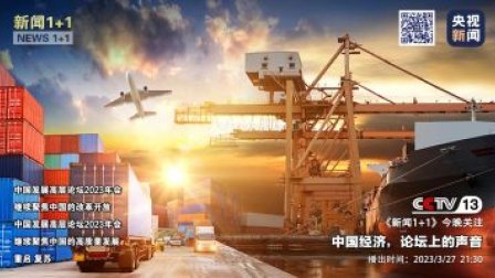新闻1+1 2023 新闻1+1 中国经济，论坛上的声音