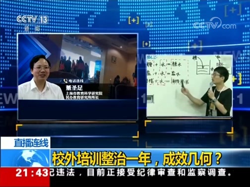 新闻1+1 《新闻1+1》 20190226 校外培训整治一年，成效几何？