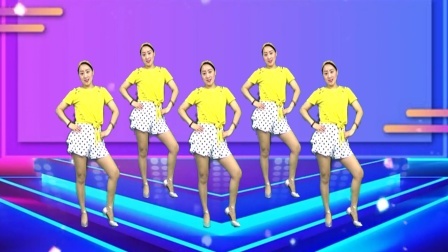 蓝莓思洁广场舞 网络情歌《生生世世的轮回》时尚32步 附教学