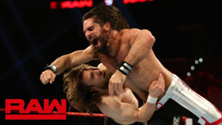 WWE RAW 2019 【RAW 06/17】赛斯罗林斯乱中释放断头脚