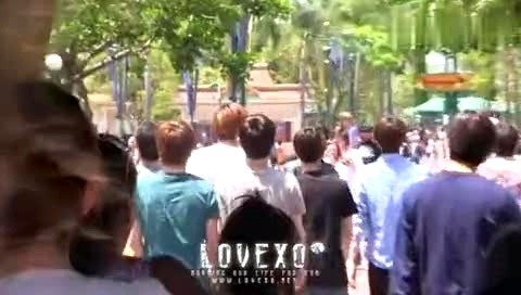 EXO 迪斯尼入园 饭拍版 12/05/19-EXO