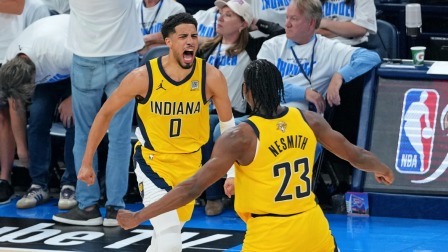 NBA总决赛-哈利准绝杀SGA38分 步行者15分逆转雷霆