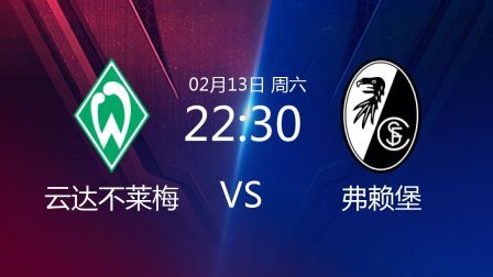 2020-2021德甲联赛第21轮 云达不莱梅VS弗赖堡