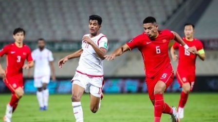 中国男足冲击2022世界杯 国足最新出线概率仅为0.08％ 被分进“祈祷组”同组还有越南