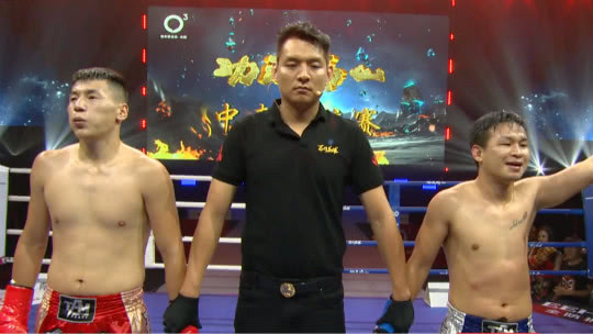 功夫佛山—中泰对抗赛，太极小王子意外受伤