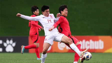 中国足球报道2022 U20亚洲杯-国青1-3韩国无缘世青赛，加时赛连丢两球