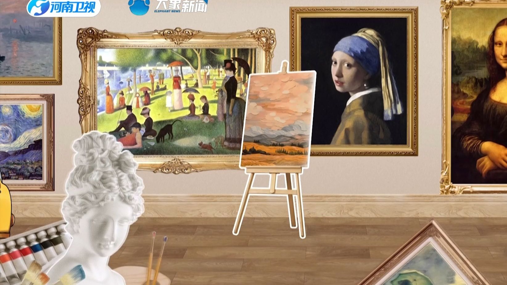 “艺”彩纷呈：水彩立体刺绣构成的奇妙世界，惊艳双眼！谁说传统的一定沉闷？