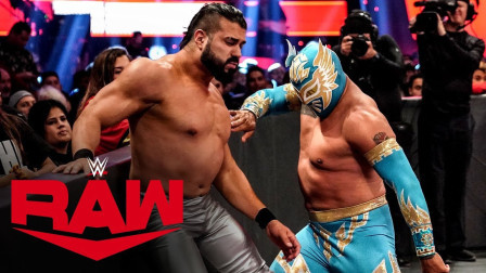 WWE RAW 2019 【RAW 11/04】辛卡拉舍命飞扑安德瑞