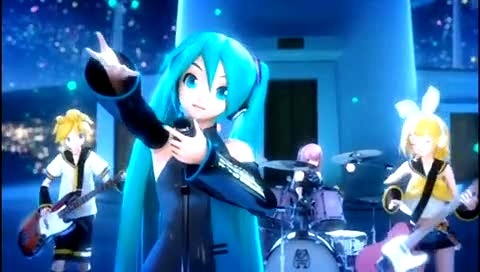 初音未来 Project DIVA-Extend OP 中日对白-初音未来 (初音，miku)