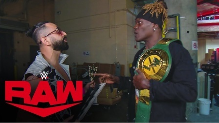 WWE RAW 2019 【RAW 10/21】二柱子24/7冠军被辛格抢走
