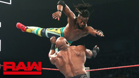 WWE RAW 2019 【RAW 05/20】大布一副猛虎扑食的样子
