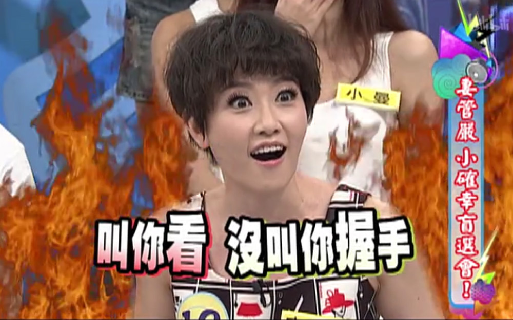 黄国伦偷摸手惹怒寇乃馨
