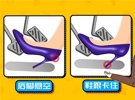 视知车学院 穿这些鞋开车就是花样作死！