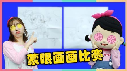 凯利和玩具朋友们 凯利和小凯利蒙眼画肖像 370