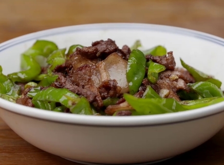 美食台 风靡全国的湖南小炒肉，简单快手