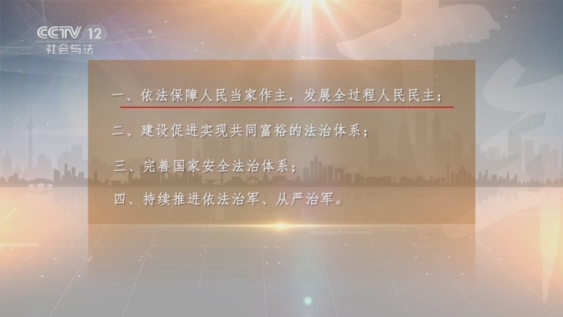 法律讲堂 《法律讲堂(文史版)》 20230321 法治建设这十年（5）推进国家各方面工作法治化