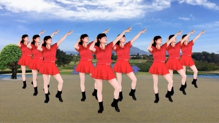 广场舞《爱到最后就是痛》天长地久只是一个梦
