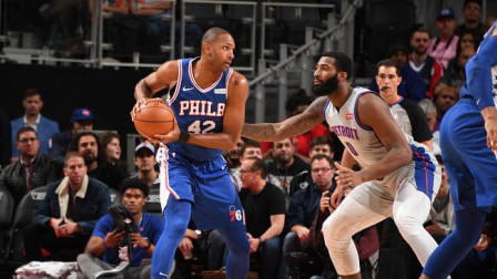 NBA流言收割机 罗斯空砍31分费城6人上双，大帝缺阵76人胜活塞
