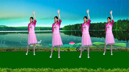 流行DJ广场舞及教学 第三季 心醉DJ广场舞《夜里下雨我在想你》动感32步附分解