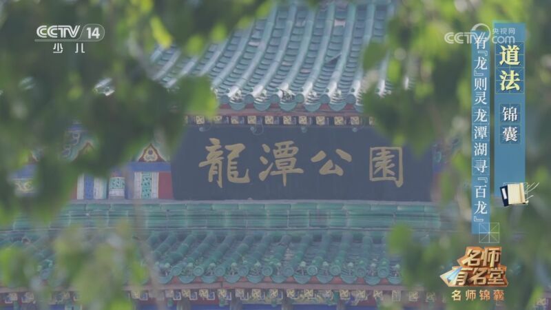 《名师有名堂》第二季 20241225 道法锦囊 有“龙”则灵 龙潭湖寻“百龙”