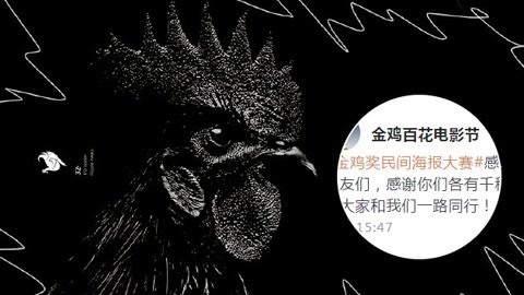 第28届金鸡百花电影节 网友P图拯救金鸡海报