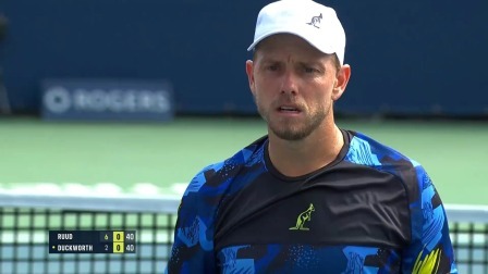 【全场回放】鲁德2-1达克沃斯 2024ATP蒙特利尔大师赛第二轮