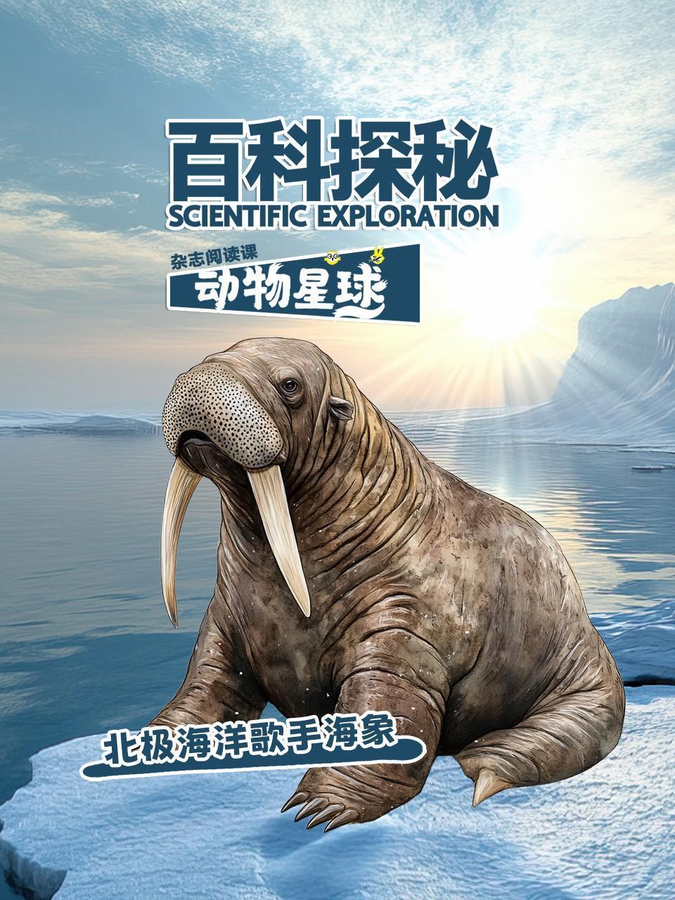 百科探秘动物星球：北极海洋歌手海象